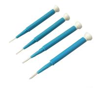 Yhenlovtt Professional Ceramic Screwdriver Set Anti Static Non Magnetic Slotted Flat Head Electronics Repair Tool with Zirconium Tip for High Frequency Circuit Adjustment(CD-20)