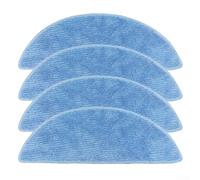 Yhenlovtt Quartet for Replacement Cleaning Mop for Bpmio B12 Robot Vacuum Cleaner Compatible with Bpmio B12 Series Microfiber Cloths Pad Pack Floor Mopp