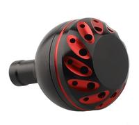 Yhenlovtt Reel Rocker Knob Handle for DAIWA Power Handle, Cold-Forged Aluminum Alloy with Stainless Steel Bearings, Ergonomic Grip, 30mm/35mm/(35MM)
