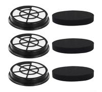 Yhenlovtt Replacement Filter Sponge for Eureka NEN0101 NEN0106 NEN110A NEN110B NEN110D For Whirlwind Bagless Cleaner, 6-Pack, Black and White