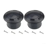 Yhenlovtt Round Car Air Conditioner Vent Outlet, For Durable ABS+PP Construction with Adjustable Slats for Enhanced Airflow, Compatible with,
