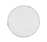 Yhenlovtt Round Cooking Rack, Round Cooling Rack, 201 Stainless Steel Wire Oven Grill Sheet, Round Wire Oven Racks, for Cooking, Roasting, Grilling (29.5cm)