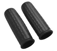 Yhenlovtt Rubber Wheelbarrow Handle Covers Round Tube Replacement Grips Anti Slip Heavy Duty Garden Cart Tool Accessories Black 122x30mm 2 Pack(122 x 32mm)