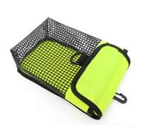 Yhenlovtt Scuba dive reel snap and safety marker buoy holder carry mesh bag(YELLOW)