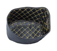 Yhenlovtt Seat Bucket Pad for Scoopy i - Inner Liner Protective Cushion in Black, PU Material, Custom Fit Motorcycle Seat Cover for Comfo