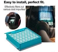 Yhenlovtt SF-HY 60 For HEPA AirClean Filter Replacement Fine Dust Hygiene Filter with Active Charcoal for Miele Boost CX1, Blizzard CX1 Vacuum Cleaners, 2-Pack(4 PACK)