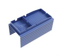 Yhenlovtt Silicone Couch Cup Holder, Sofa Armrest Tray, Anti-Slip Storage for Remote Snacks Phone, Multi-Functional Dustproof Couch Arms Tray(Blue)