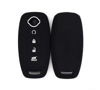 Yhenlovtt Silicone Key Cover for Rogue For Pathfinder Kicks 2022+ Models with 4-Button Remote - Protective Case for Keyless Entry Remote(BLACK)