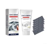 Yhenlovtt Sparkle Cloth Car Scratch Remover Kit, 6 Cloths and Paint Repair Solution for Eliminating Light Scratches, Restoring Gloss and Protecting