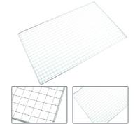 Yhenlovtt Stainless for Bbq Japanese Grate Mesh Elevated Grill Heat Korean Even Grills Airflow Net Cooking Distribution for Charcoal Steel Grid - Faster Cooling (1-Pack)(40x25cm)