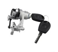 Yhenlovtt Tailgate Lock Cylinder with 2 Keys, For Durable Metal and Plastic Boot Lock Replacement Compatible with MK4 1997-2006 and SEAT For Arosa 1999-2006,