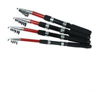 Yhenlovtt Telescopic 18m36m Rod Grip Collapsible Fiberglass Pole Having Sensitive 18mm Eva for Tip Fishing Comfortable Guide Rings for Smooth (B 24M)