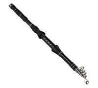 Yhenlovtt Telescopic Carbon Sea Fishing Rod Portable Short Section Travel Spinner Lure Rod