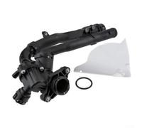 Yhenlovtt Thermostat Housing for W205 W213 C253 R172 with OEM A2742000115 2742003400 2742003100 - Black ABS Replacement Part