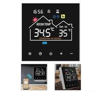 Yhenlovtt Thermostat with WiFi Control | Programmable Touchscreen Thermostat for Heating | Remote Access & Energy Saving | 5-40°C Range, Child Lock, Weekly Scheduling(16A electric heating)