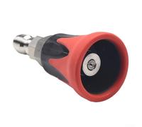 Yhenlovtt Top Pressure Spray Nozzle Set 40° 15° 25° with Equipment Angles for Outdoor Cleaning Washer Replacement and Upgrade Metal Construction (40°)