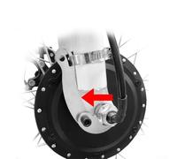 Yhenlovtt Torque Arm Sensor Conversion Kit for E-For Bike and Mountain For Bike, Alloy Steel Front Rear Wheel Compatibility, Lightweight 90g with Internal Exte