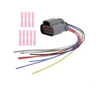 Yhenlovtt Transmission Solenoid Wire Harness 3U2Z-14S411-VCA for Ford E4OD 4R100 1995-2007, Direct Replacement Wiring Connector Assembly Compatible with Select Models