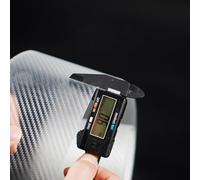 Yhenlovtt Ultra-thin 0. 6mm Thickness for Bicycle Frame Protection Carbon Fiber Pattern Pvc and Pmma Substance for 300cm for Bike Frame Protection Tape Having (SEMITRANSPARENT 3K)