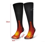 Yhenlovtt Usb Heated Settings with 5000 Mah Battery Rechargeable for Foot Warmers Electric Washa and Women 3 Socks Machine Men (L)
