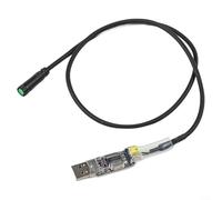 Yhenlovtt Usb Programming Cable Ebike for Bafang Mid 500w Motor Set 750w Bbs01 250w Bbs02b Bbs02 350w Drive for 1000w for Mid Mounted (Program line) (60cm)