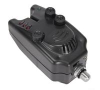 Yhenlovtt Visual Alerts for Reservoir and Sea Fishing Carp Fishing Bite Alarm Having Audio Plus Compatible Having Multiple Rods Black Plastic and M