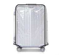 Yhenlovtt Waterproof Protector Inch Luggage Clear for 2030 Pvc Suitcases Travel Bag Cover Having Hook Loop Closure Antiscratch and Dirtresis (24 INCH)