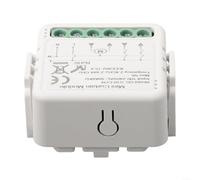 Yhenlovtt WiFi Smart Curtain Switch Motorized Roller Blinds Shutter Switch, for Roller Blinds Shutter, Compatible with App Google Home Remote Control, Timer Schedule Voice Control