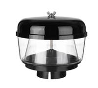 Yheonver Universal 3.5Inch Cyclone Air Filter Snorkel Head Pre Cleaner Intake Inlet Air Flow Snorkel Ram Sand Cup, 500290294