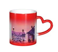 YHFBCYTRX The Old Hollywood Color Changing Coffee Mug - 11oz Heat Sensitive Ceramic Mug, Gift for Family, Friends, Christmas & Birthdays