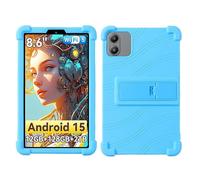 YHFZR Case for Blackview Link 2 8 Inch Tablet, Soft Kid Friendly Light Weight Build in Kickstand Protective Cover, Blue