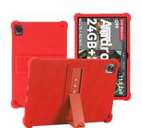 YHFZR Case for Blackview Mega 1 Tablet 11.5 Inch, Soft Kid Friendly Light Weight Build in Kickstand Protective Case for Blackview Mega 1 Tablet 11.5 Inch, Red