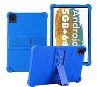 YHFZR Case for Blackview Tab 7 WiFi, Soft Kid Friendly Light Weight Build in Kickstand Protective Case for Blackview Tab 7 WiFi Tablet 10 Inch, Dark Blue