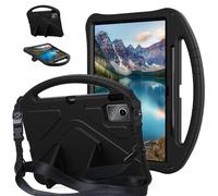 YHFZR Case for Lenovo Idea Tab Plus 12.1 Inch Tablet TB365FC, EVA Kid Friendly Slim with Handle and Shoulder Strap Protective Case, Black