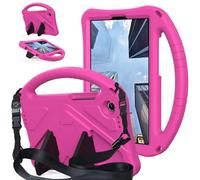 YHFZR Case for Lenovo Tab One/Tab K9 8.7 Inch, EVA Kid Friendly Slim with Handle and Shoulder Strap Protective Case for Lenovo Tab One/Tab K9 8.7 Inch, Rose