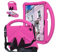 YHFZR Case for Lenovo Tab Tab K10 Gen 2 /K10 Gen 2 WiFi 10.1 Inch 2025, EVA Kid Friendly Slim with Handle and Shoulder Strap Protective Case, Rose