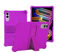 YHFZR Case for Lenovo Xiaoxin Pad Pro GT 11.1 Inch 2025 TB710FU, Soft Kid Friendly Light Weight Build in Kickstand Protective Case, Purple