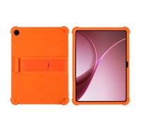 YHFZR Case for OPPO Pad Air 5/ OnePlus Pad Go 2 Tablet 12.1 Inch, Soft Kid Friendly Light Weight Build in Kickstand Protective Cover, Orange