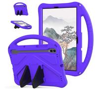 YHFZR Case for Samsung Galaxy Tab S10 Lite Tablet 10.9 Inch SM-X400/X406, EVA Kid Friendly Slim with Handle and Shoulder Strap Protective Case, Purple