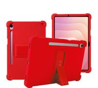 YHFZR Case for Samsung Galaxy Tab S10 Lite Tablet 10.9 Inch SM-X400/X406, Soft Kid Friendly Light Weight Build in Kickstand Protective Case, Red