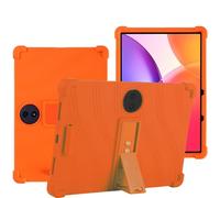 YHFZR Case for TCL Tab A1 Plus Tablet 12.2 Inch, Soft Kid Friendly Light Weight Build in Kickstand Protective Cover, Orange