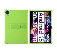 YHFZR Case for Urao 140L Tablet 14 Inch, Soft Kid Friendly Light Weight Build in Kickstand Protective Case, Green