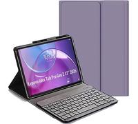 YHFZR Keyboard Case for Lenovo Idea Tab Pro Gen 2 Tablet 13 Inch 2026 - (QWERTY Layout) Slim Flip with Removable Wireless Keyboard Stand Case Cover, Purple