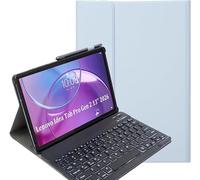 YHFZR Keyboard Case for Lenovo Idea Tab Pro Gen 2 Tablet 13 Inch 2026 - (QWERTY Layout) Slim Flip with Removable Wireless Keyboard Stand Case Cover, Blue
