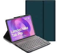 YHFZR Keyboard Case for Lenovo Idea Tab Pro Tablet 12.7 Inch - (QWERTY Layout) Slim Flip with Removable Wireless Keyboard Stand Case Cover for Lenovo Idea Tab Pro Tablet 12.7 Inch, Green