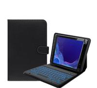 YHFZR Keyboard Case for Samsung Galaxy Tab Active4 Pro SM-T630/T636B /Active Pro T540/T545/T547 10.1 Inch - (QWERTY Layout) 7 Colors Backlit Ultra Slim Flip Wireless Keyboard Stand, Black