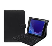 YHFZR Keyboard Case for Samsung Galaxy Tab Active4 Pro SM-T630/T636B /Active Pro T540/T545/T547 10.1 Inch - (QWERTY Layout) Slim Flip with Removable Wireless Keyboard Stand, Black