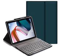 YHFZR Ñ Spanish Keyboard Case for Xiaomi Redmi Pad 10.61 Inch, Spanish Slim Keyboard Case with Magnetic Detachable Wireless Bluetooth for Xiaomi Redmi Pad 10.61 Inch, Green