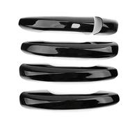 YHGGDN Door Handle Covers Car Door Handle Cover Trim for C-Class W205 C Class W 205 2015-2021 Glossy Black Left Hand Drive Outer Exterior Side Handles Auto(Black 2)