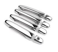 YHGGDN Door Handle Covers Car Door Handle Cover Trim for CR-V for CRV 2012 2013 2014 2015 2016 Glossy Black Decoration Protection Shell Outer Exterior Side Handles Auto(Silver 1)